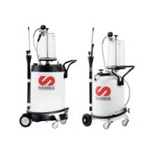 372 100 - 373 100 - Waste oil suction collection units with transparent chamber.